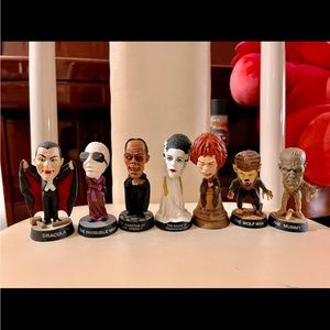 1998 sideshow monsters figures set (7)